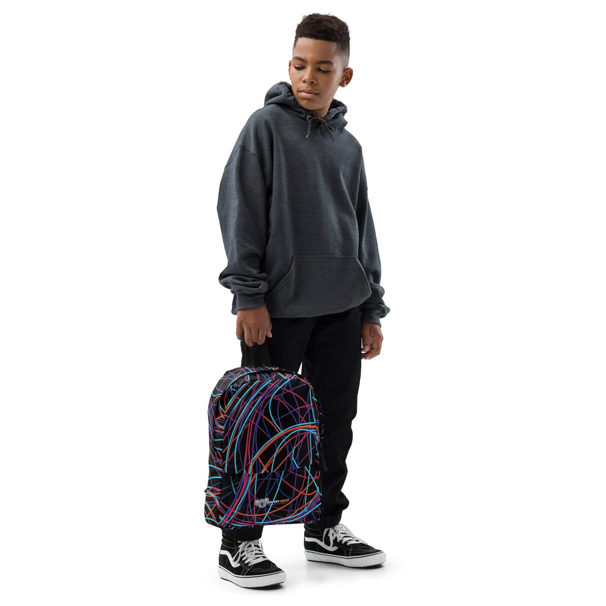 Backpack - Day Off Mood Neon pattern - Day Off Mood