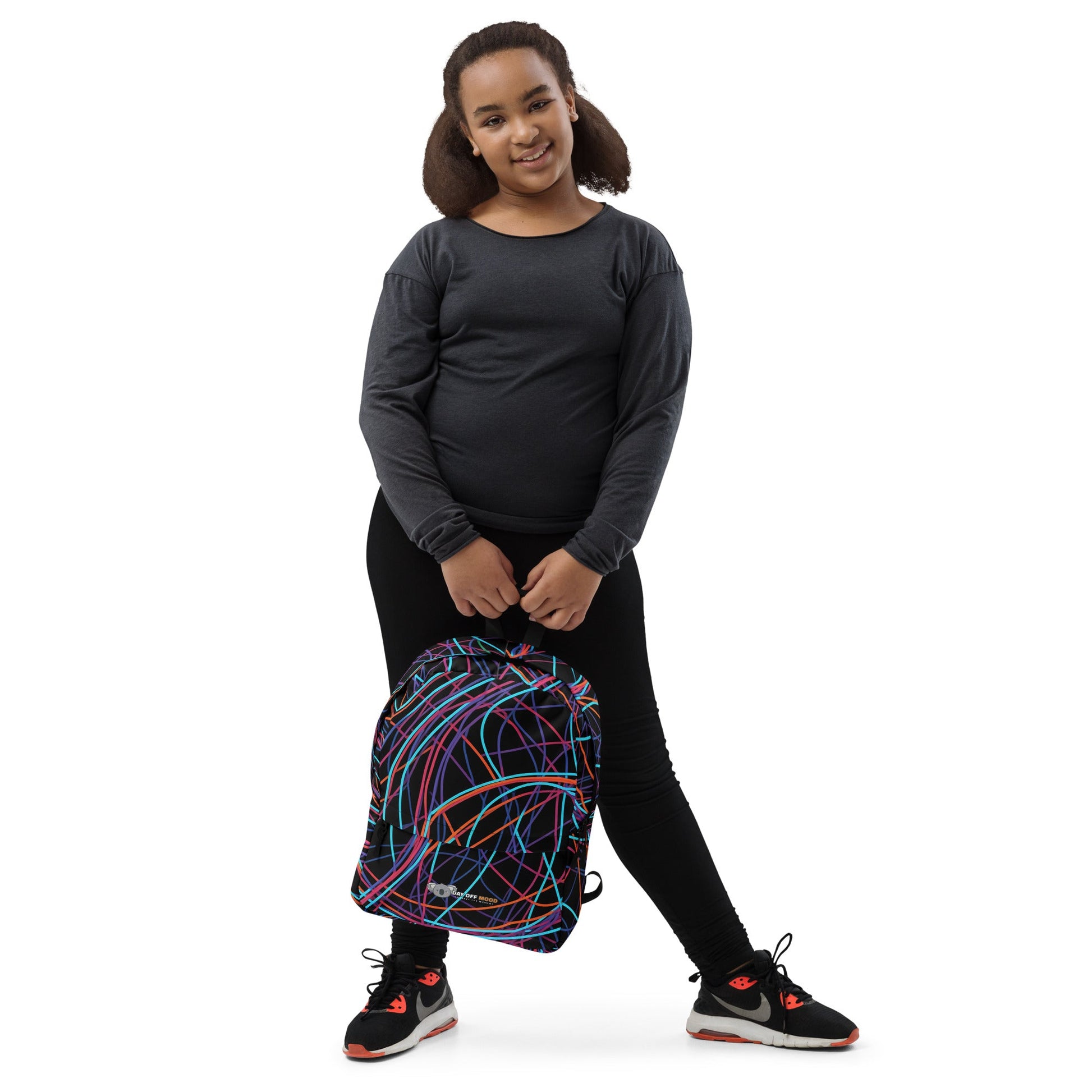 Backpack - Day Off Mood Neon pattern - Day Off Mood