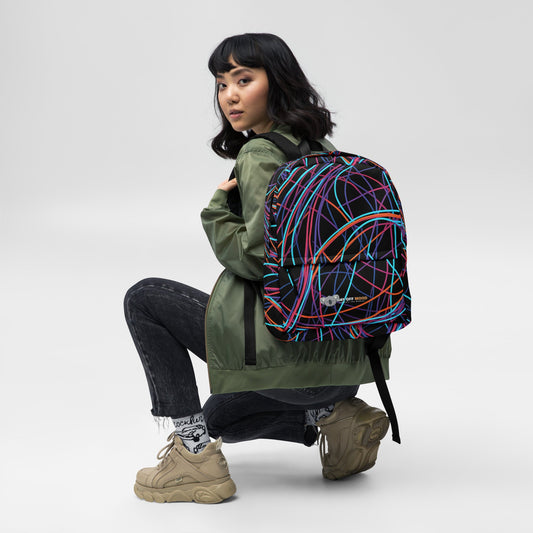 Backpack - Day Off Mood Neon pattern - Day Off Mood