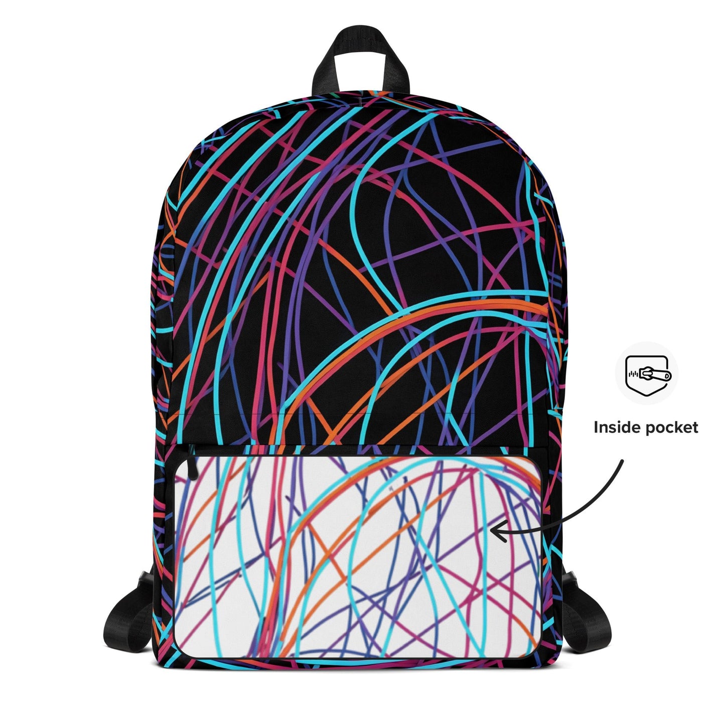 Backpack - Day Off Mood Neon pattern - Day Off Mood