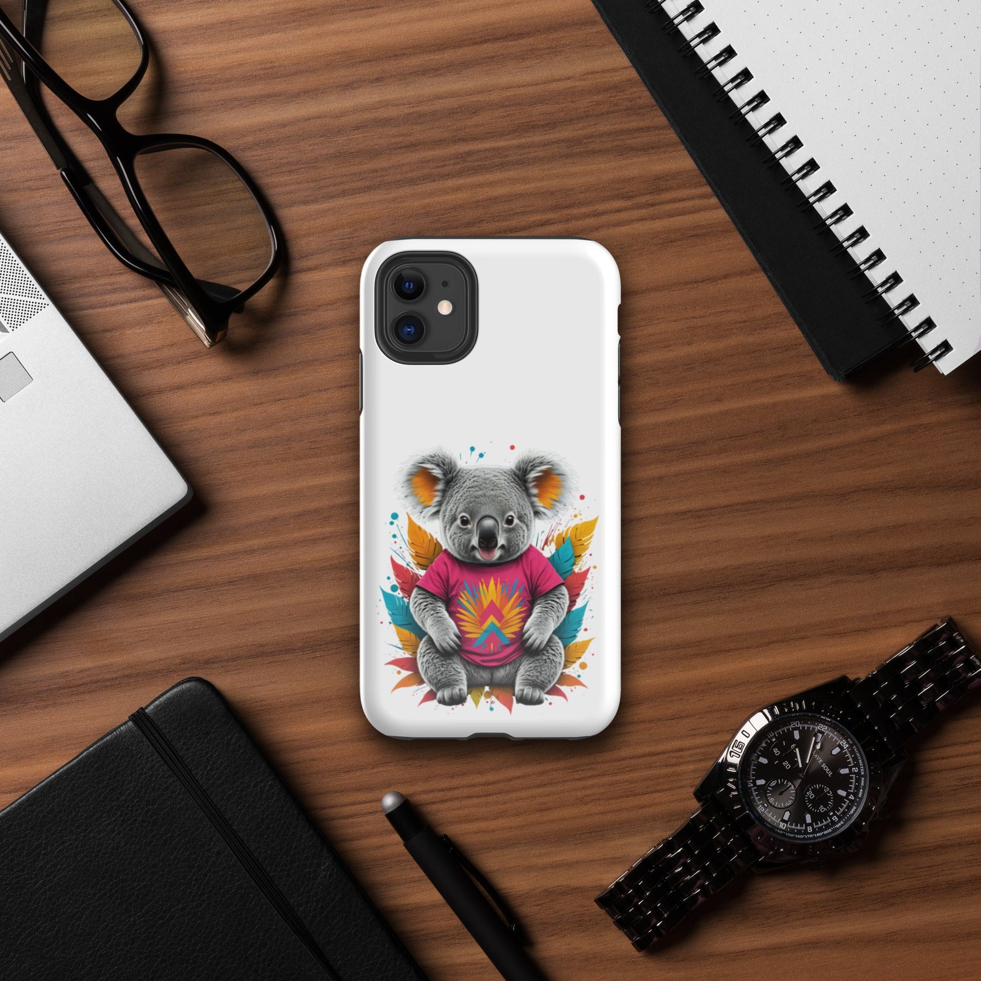 Colourful Koala Series - Tough Case for iPhone® - Day Off Mood