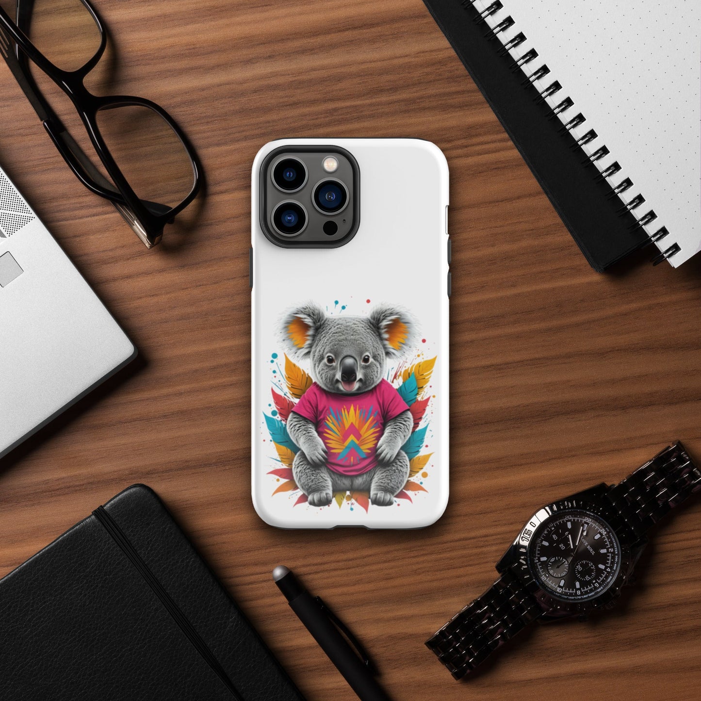 Colourful Koala Series - Tough Case for iPhone® - Day Off Mood