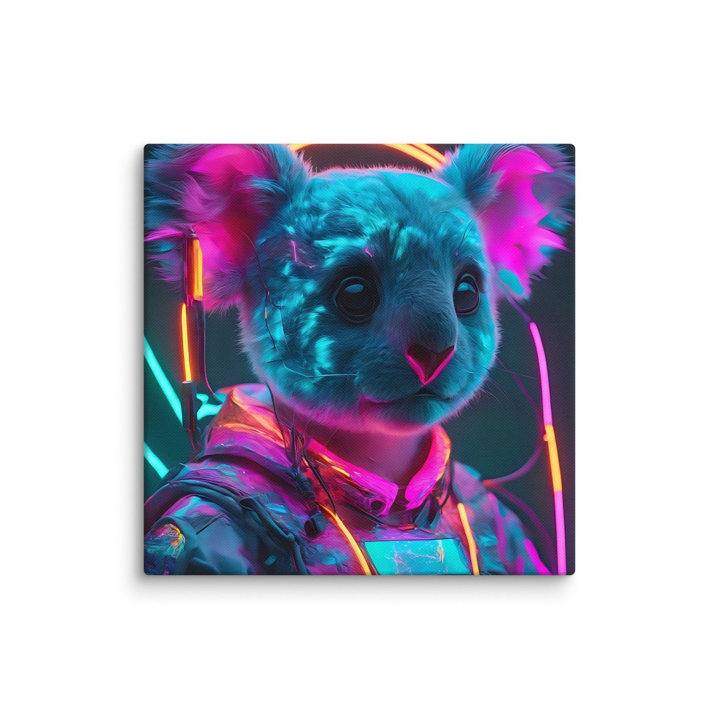 Electric Neon Koala Series - Wall Art - Day Off Mood