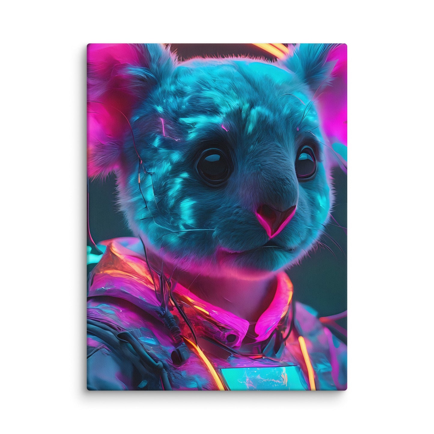 Electric Neon Koala Series - Wall Art - Day Off Mood