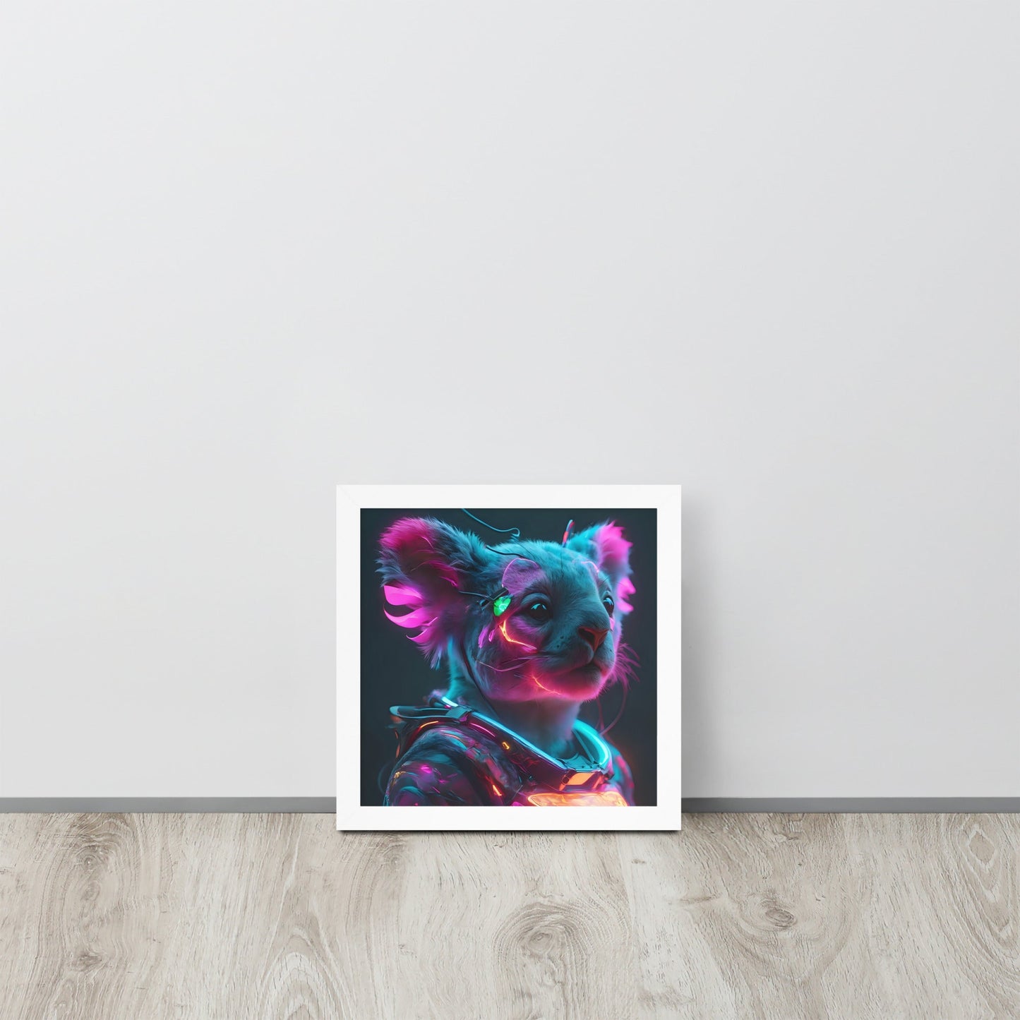 Koala Electric Neon Wall art Frame - Day Off Mood