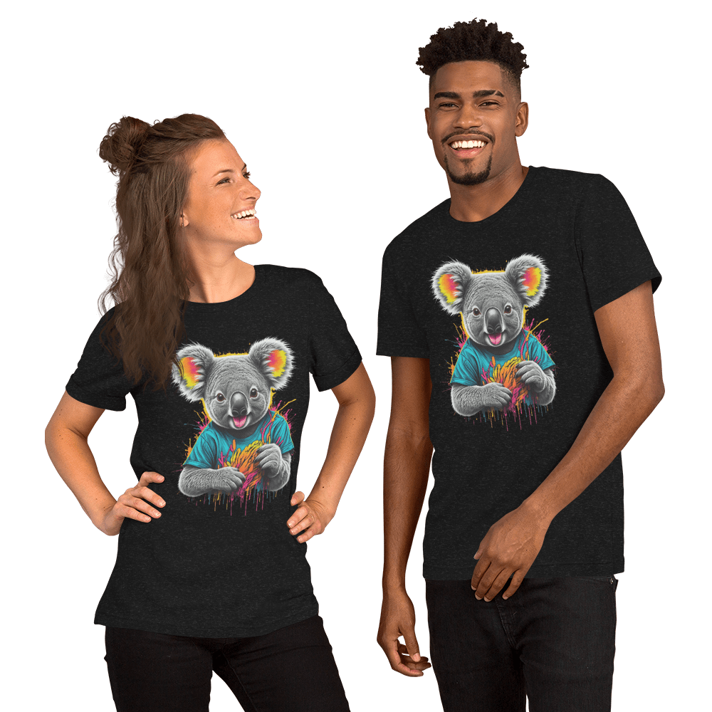 Koala Series Unisex T-Shirt - Day Off Mood