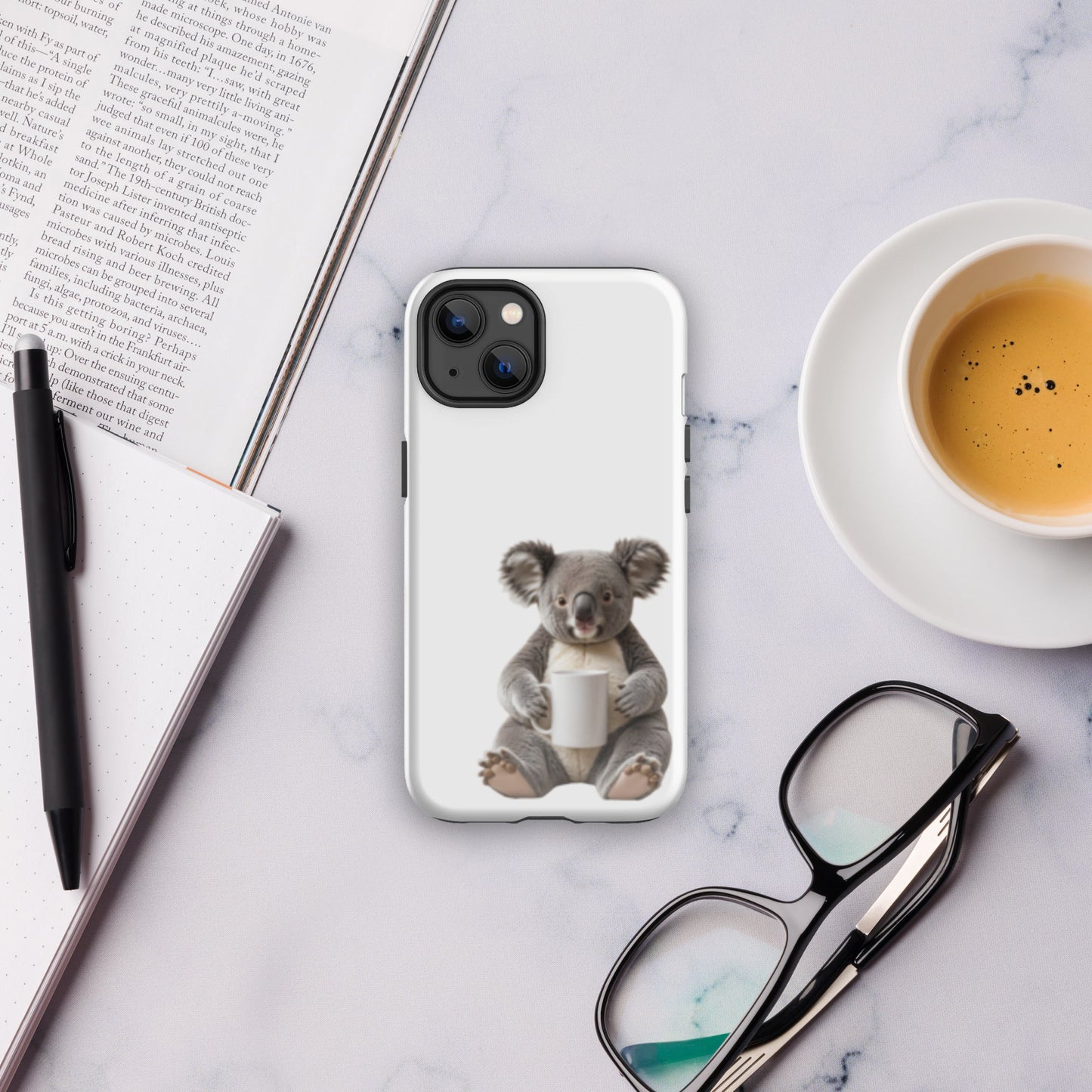 Koala Tough Case for iPhone® - Day Off Mood