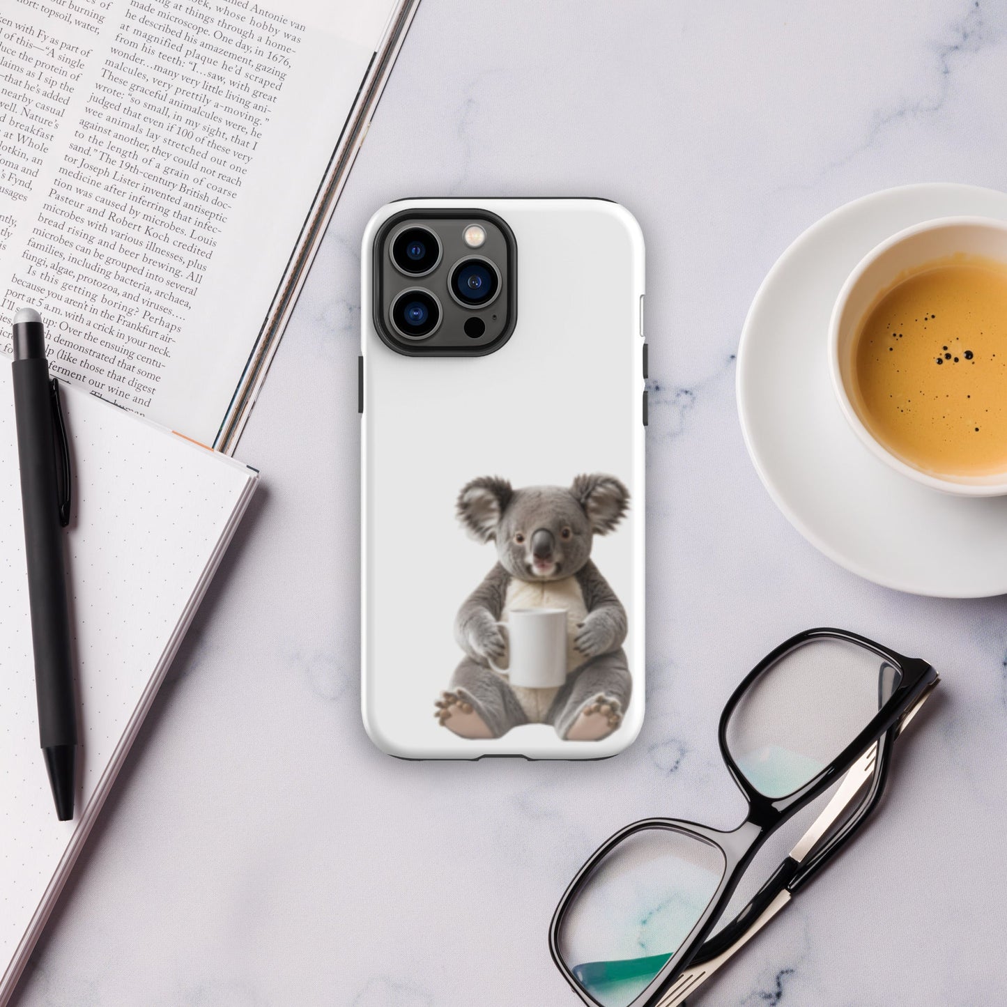 Koala Tough Case for iPhone® - Day Off Mood