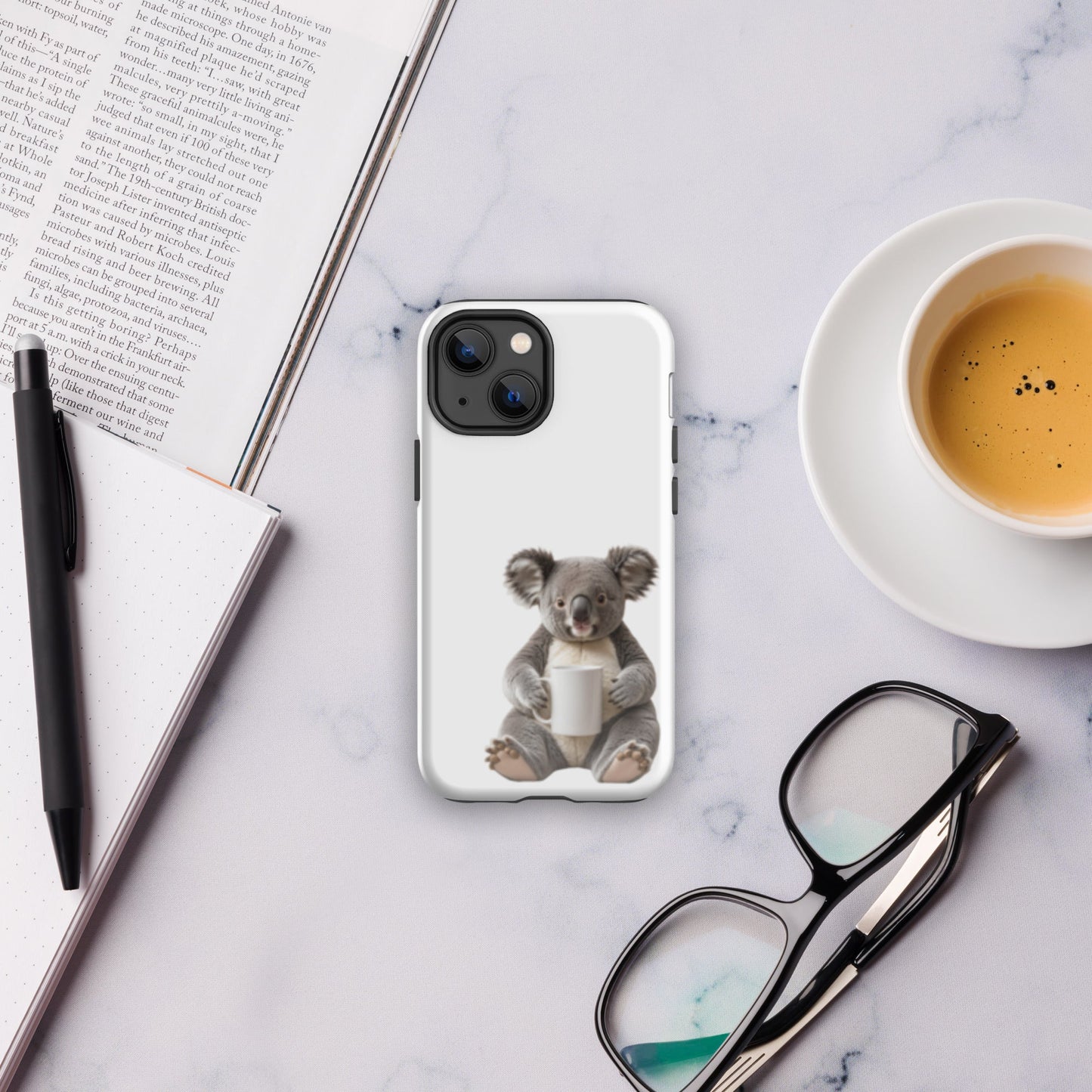Koala Tough Case for iPhone® - Day Off Mood
