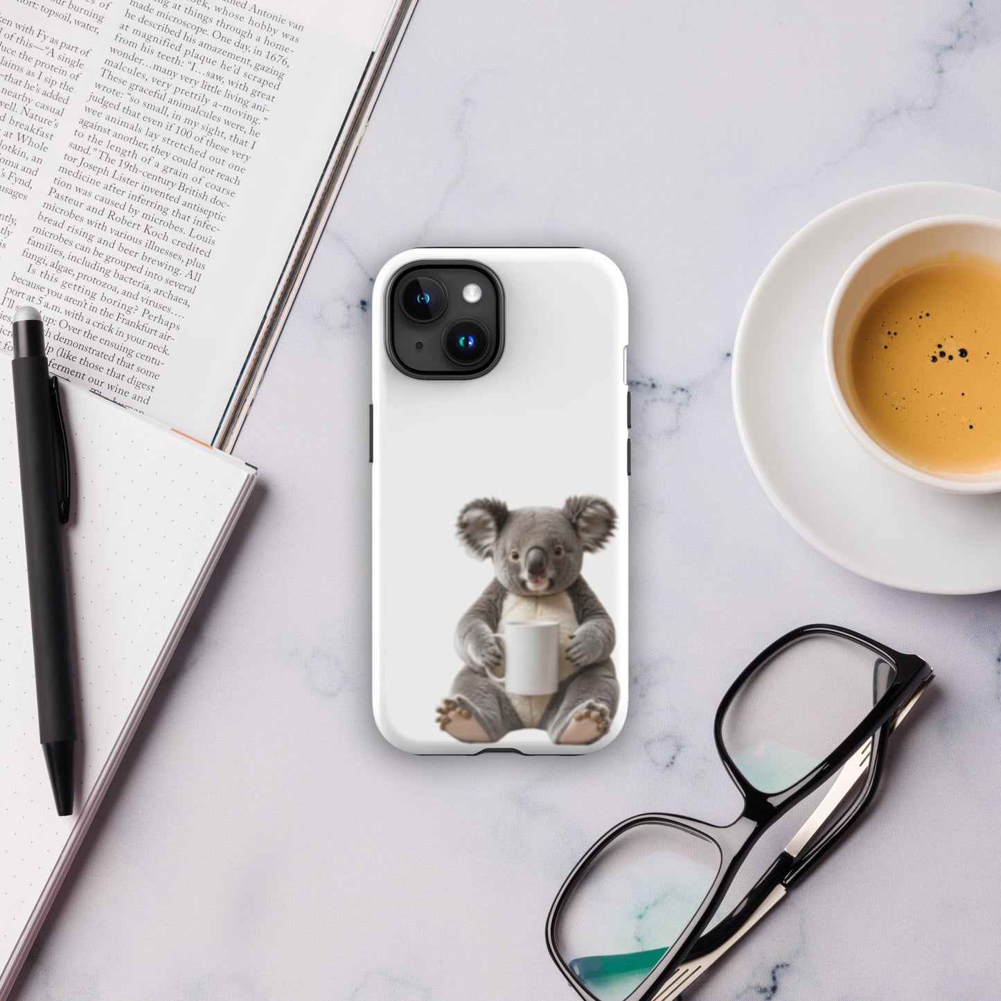 Koala Tough Case for iPhone® - Day Off Mood