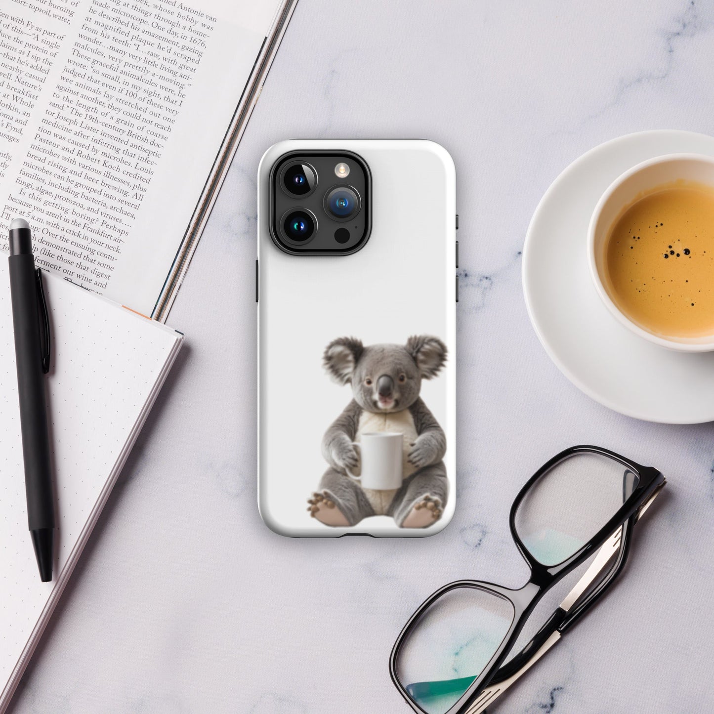 Koala Tough Case for iPhone® - Day Off Mood