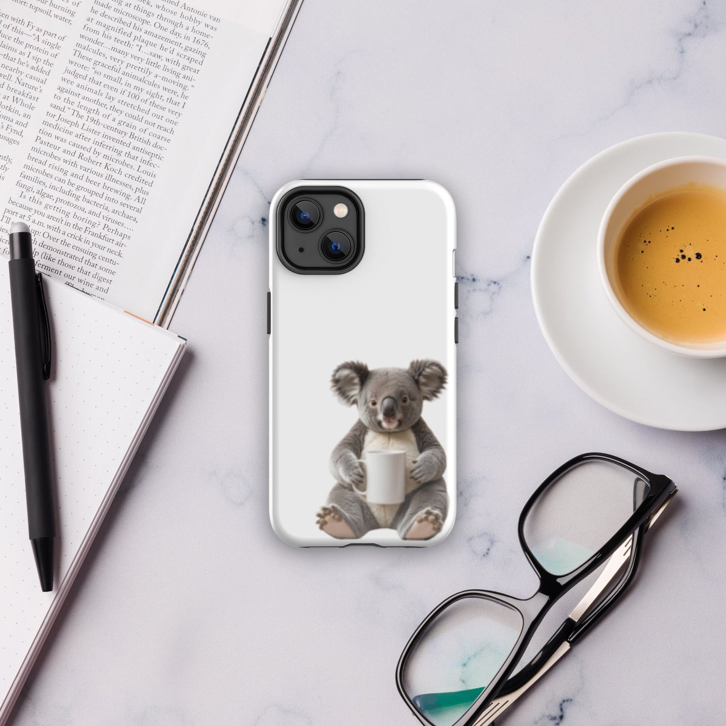 Koala Tough Case for iPhone® - Day Off Mood