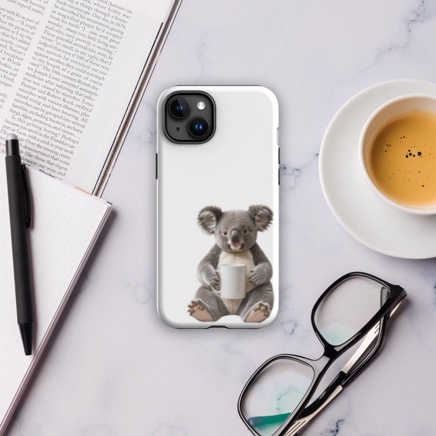 Koala Tough Case for iPhone® - Day Off Mood