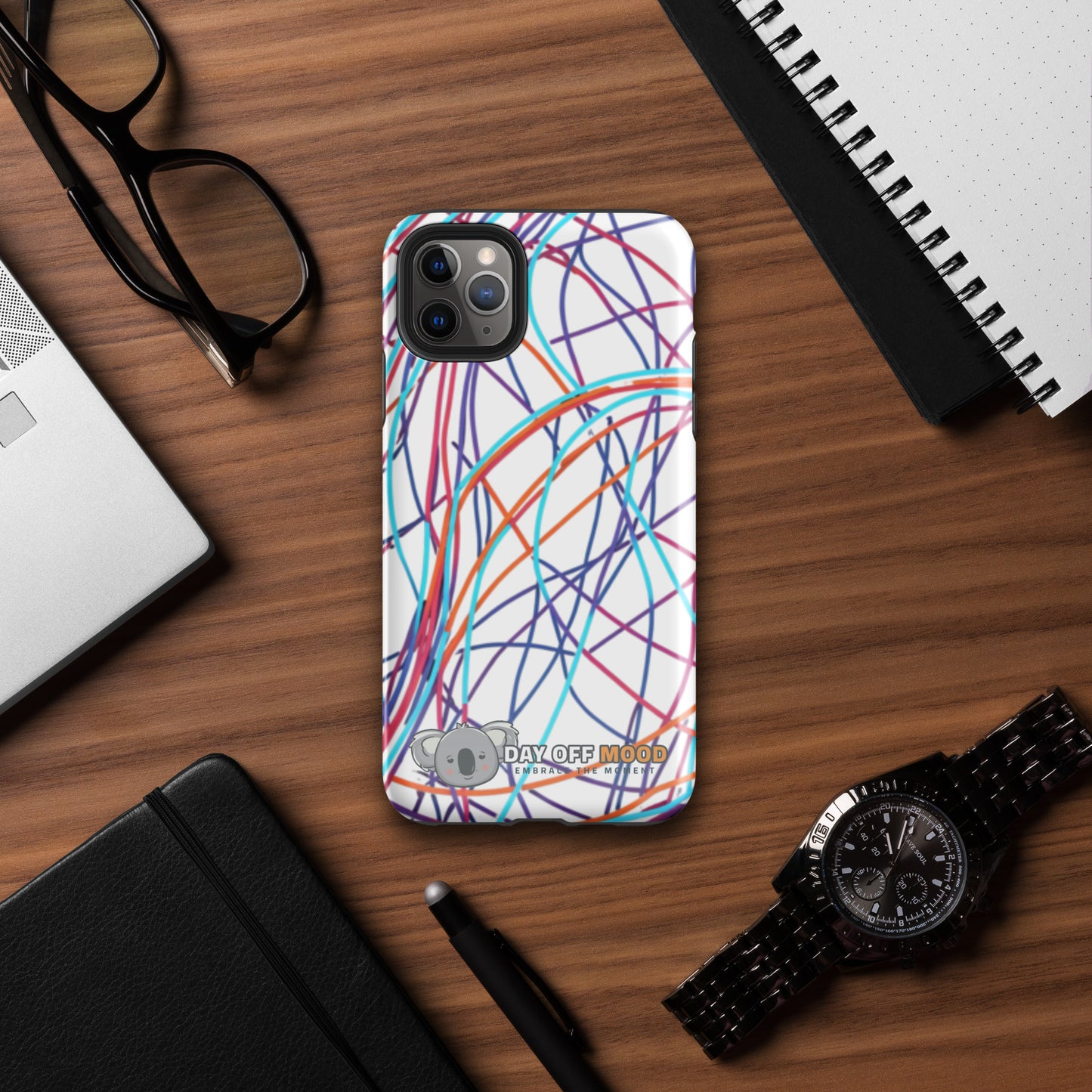 Tough Case for iPhone® - Day Off Mood