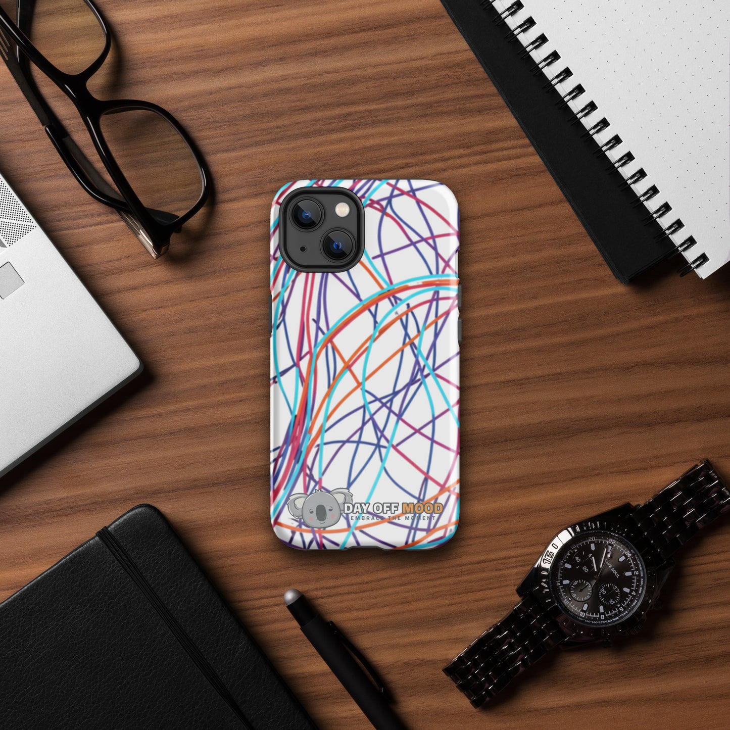 Tough Case for iPhone® - Day Off Mood