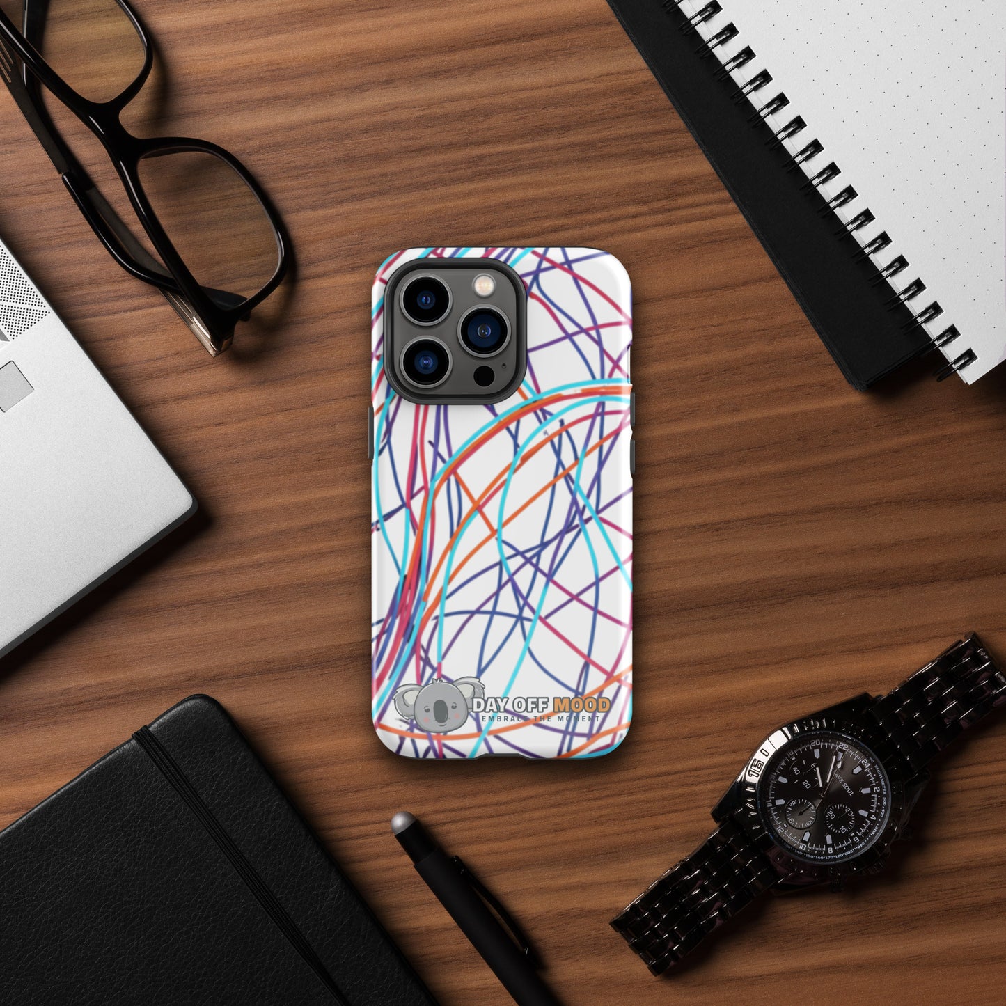 Tough Case for iPhone® - Day Off Mood