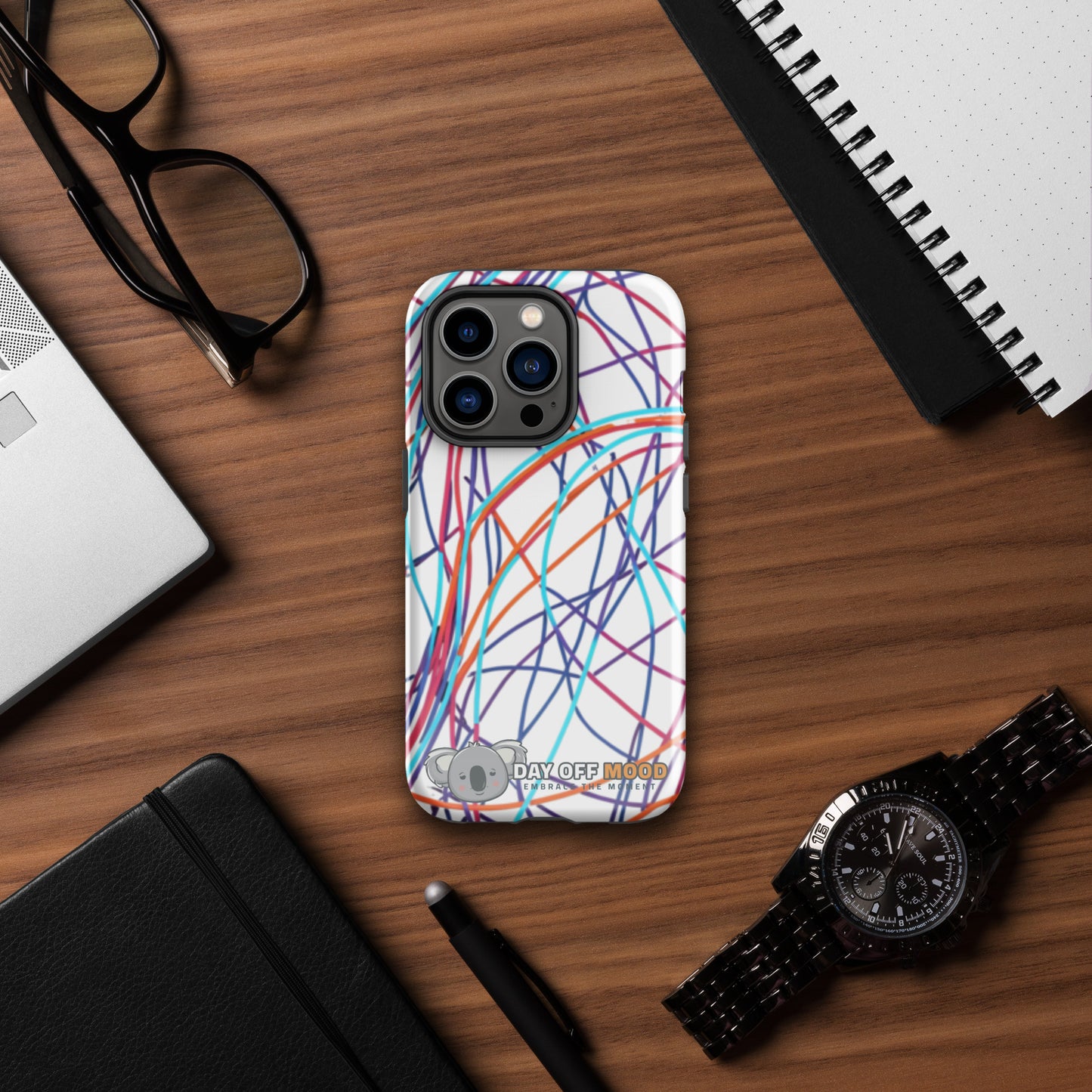 Tough Case for iPhone® - Day Off Mood