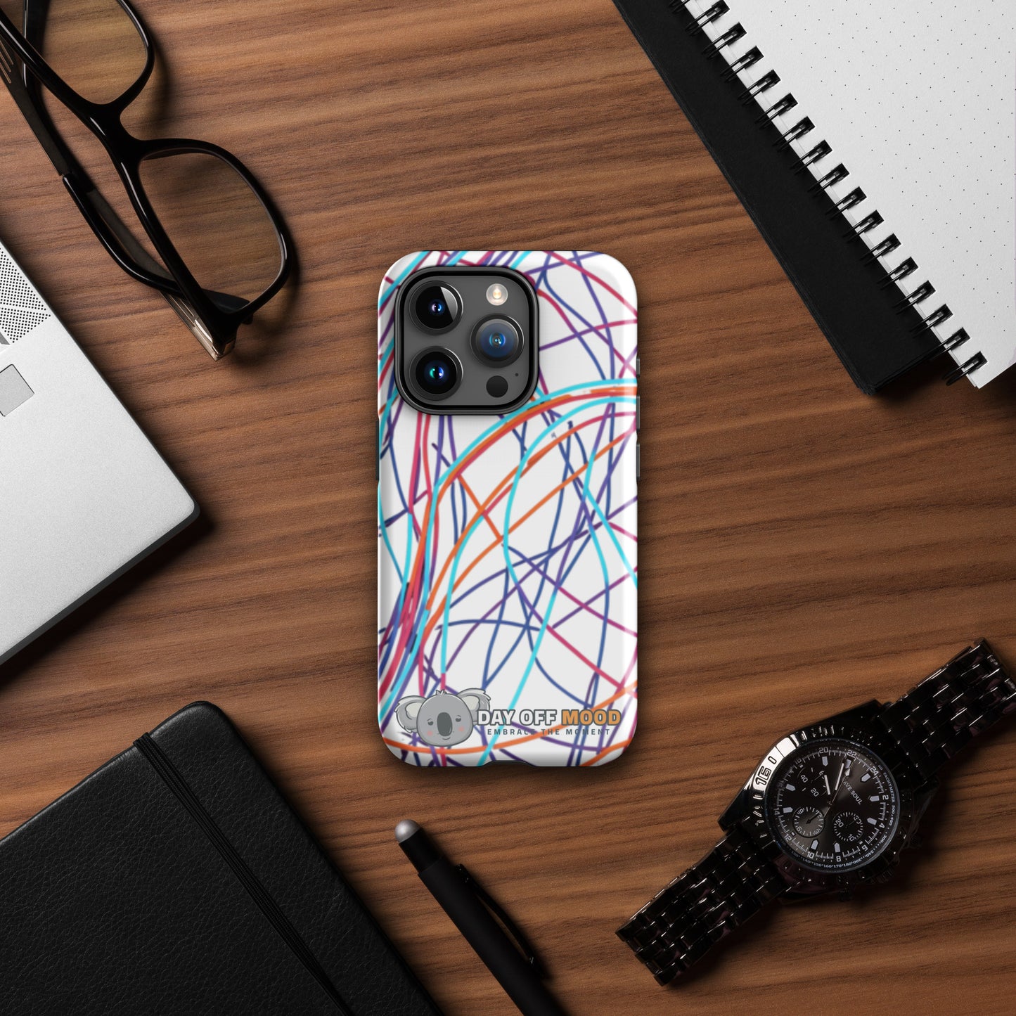 Tough Case for iPhone® - Day Off Mood