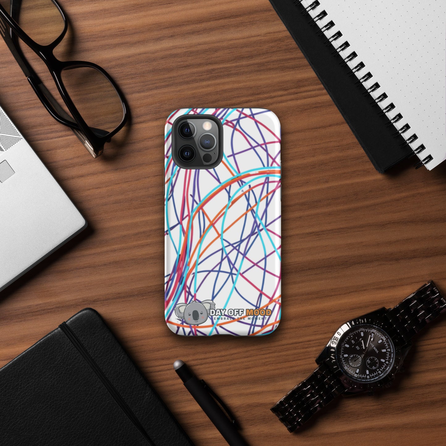 Tough Case for iPhone® - Day Off Mood