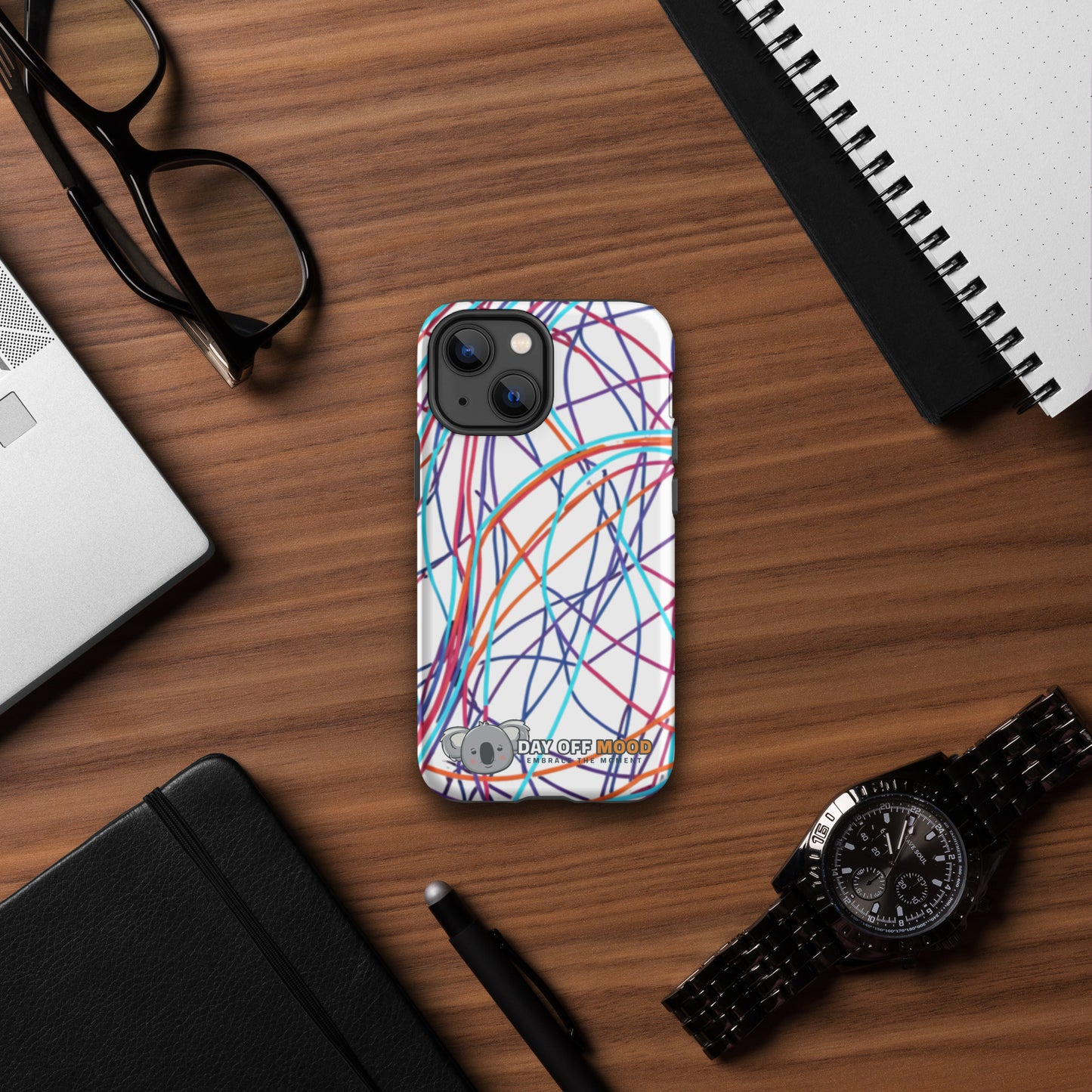 Tough Case for iPhone® - Day Off Mood