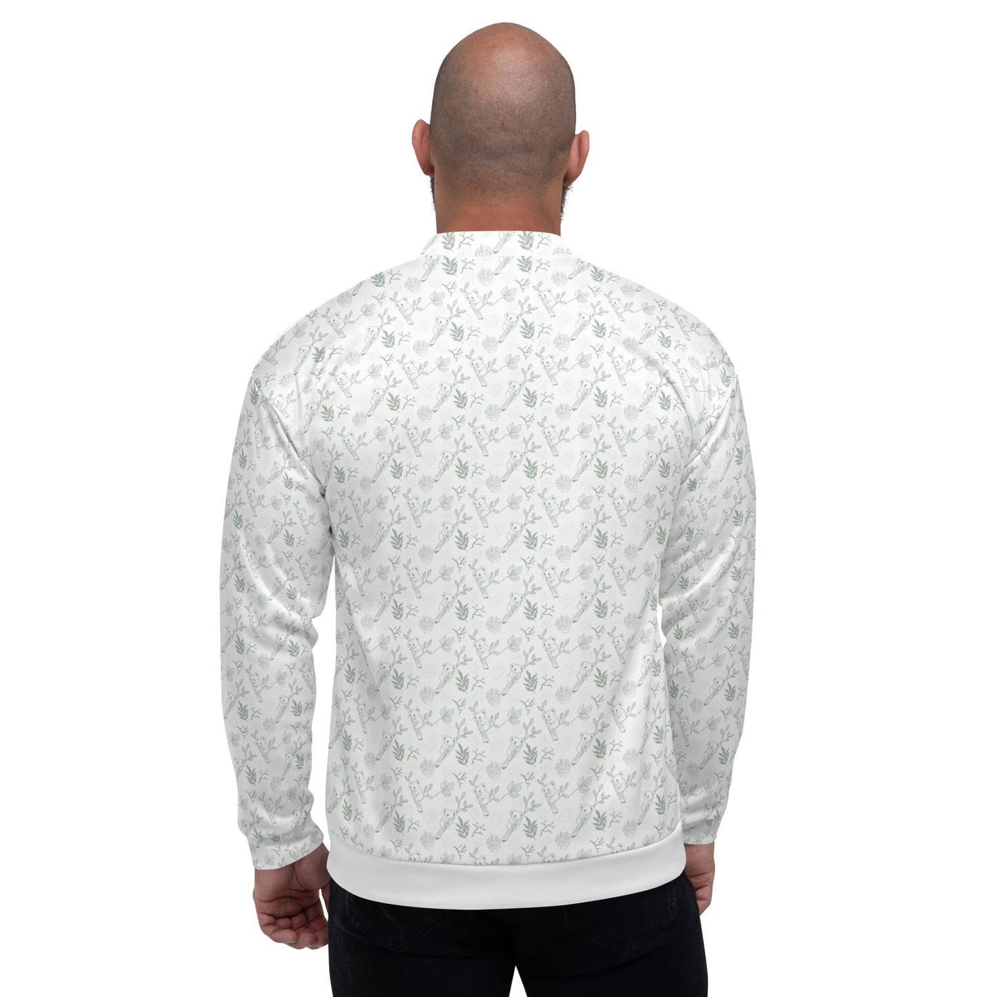 Unisex Bomber Jacket DOM Pattern - Day Off Mood