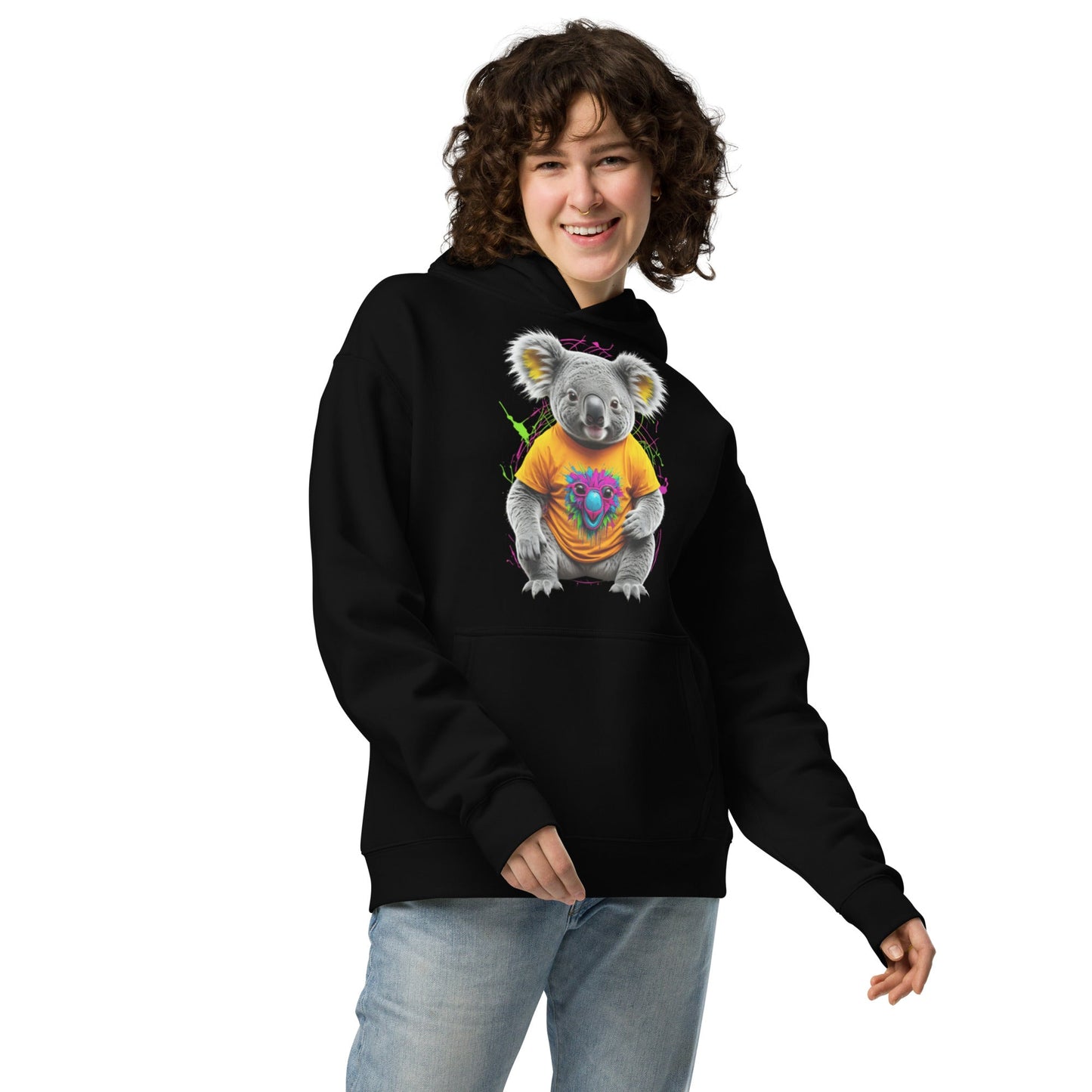 Unisex oversized hoodie - Koala Series - Day Off Mood