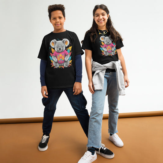 Youth Unisex T-shirt - Koala Series - Day Off Mood