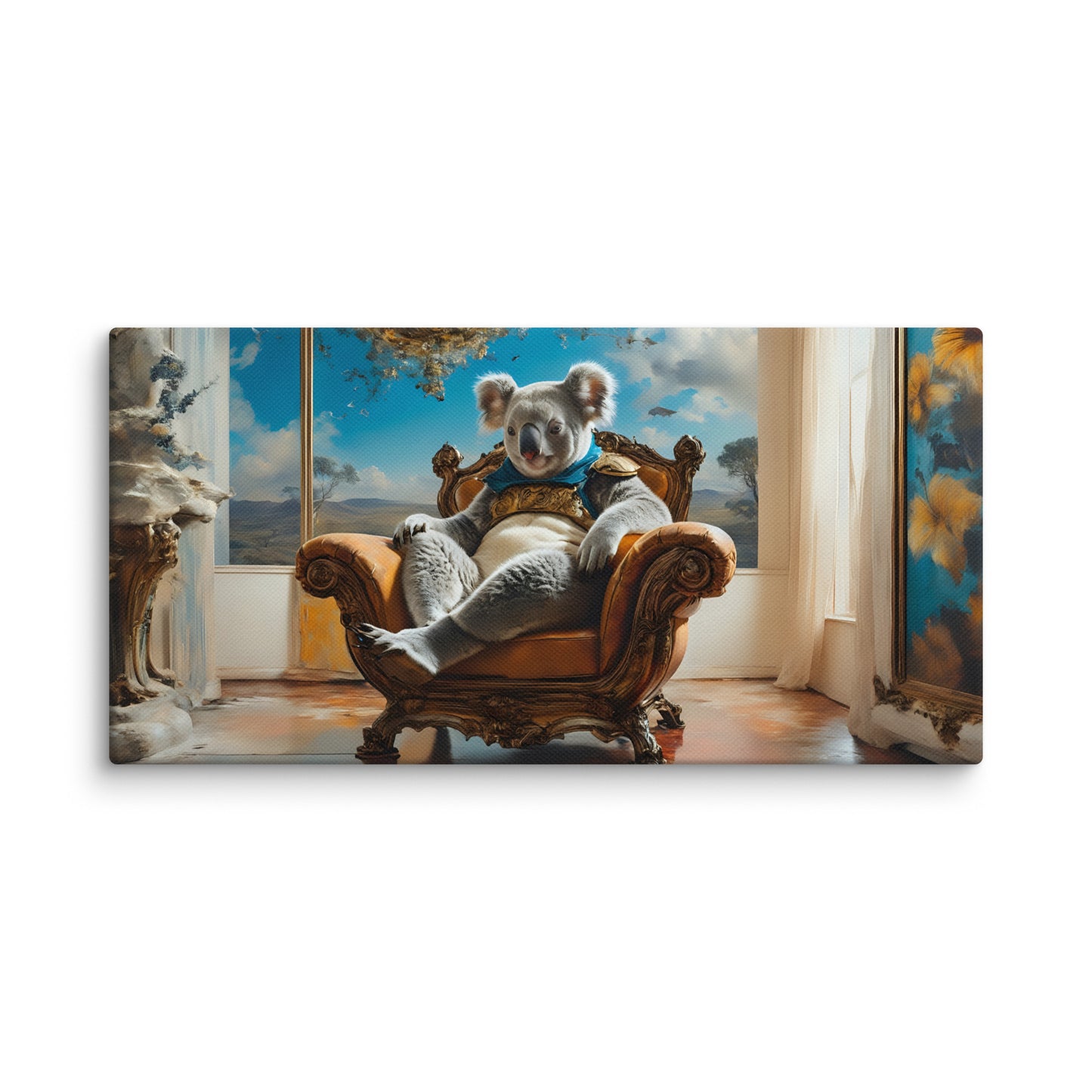 Koala Throne - Wall Art - Canvas