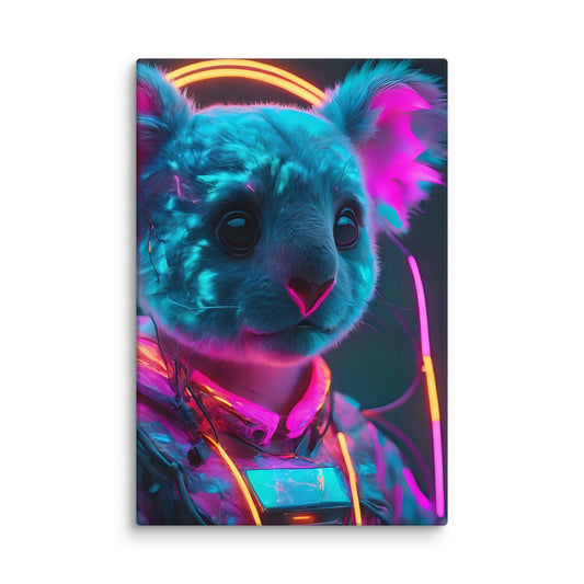 Electric Neon Koala Series - Wall Art - Day Off Mood