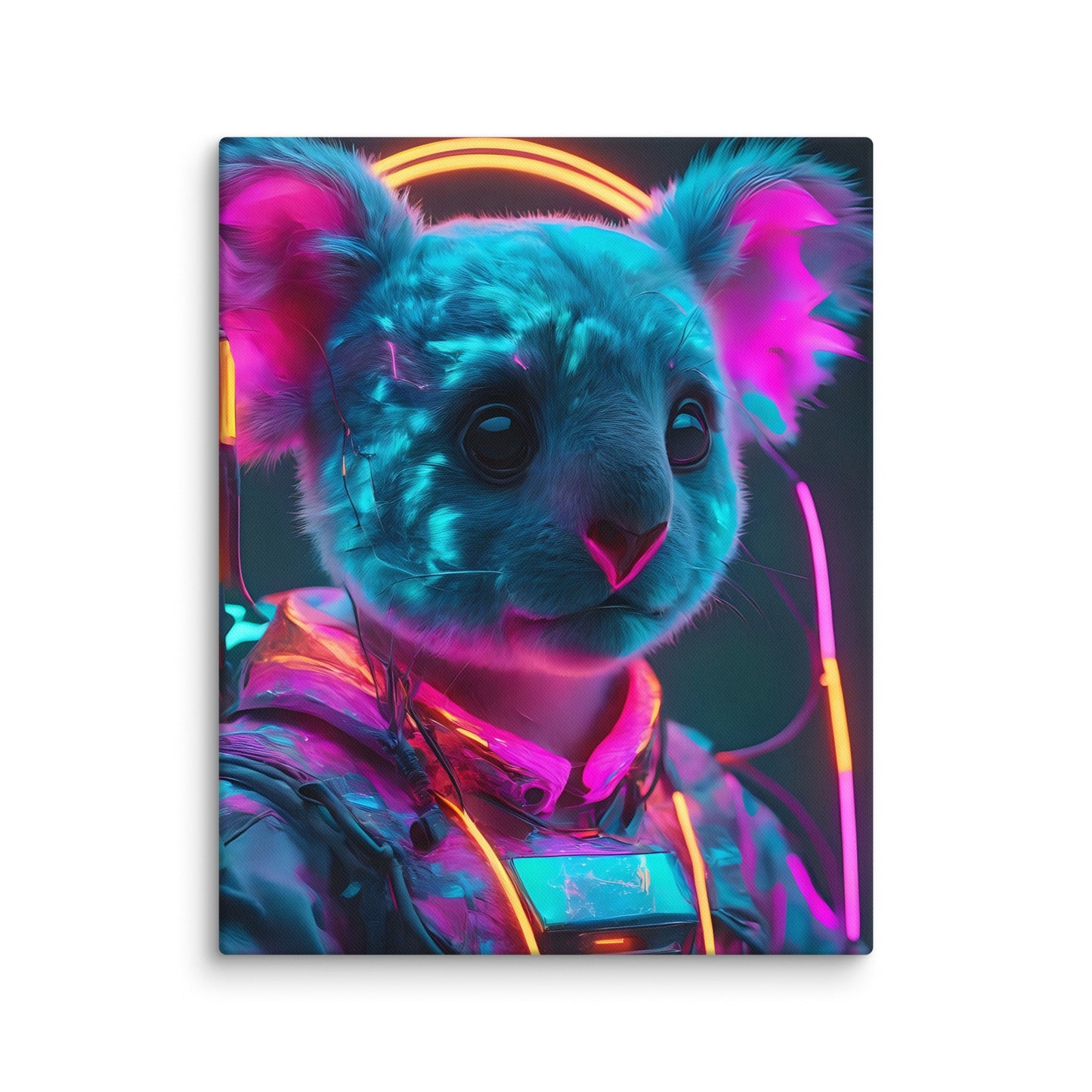 Electric Neon Koala Series - Wall Art - Day Off Mood