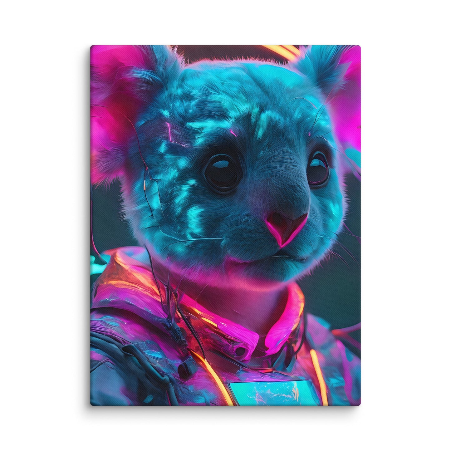 Electric Neon Koala Series - Wall Art - Day Off Mood