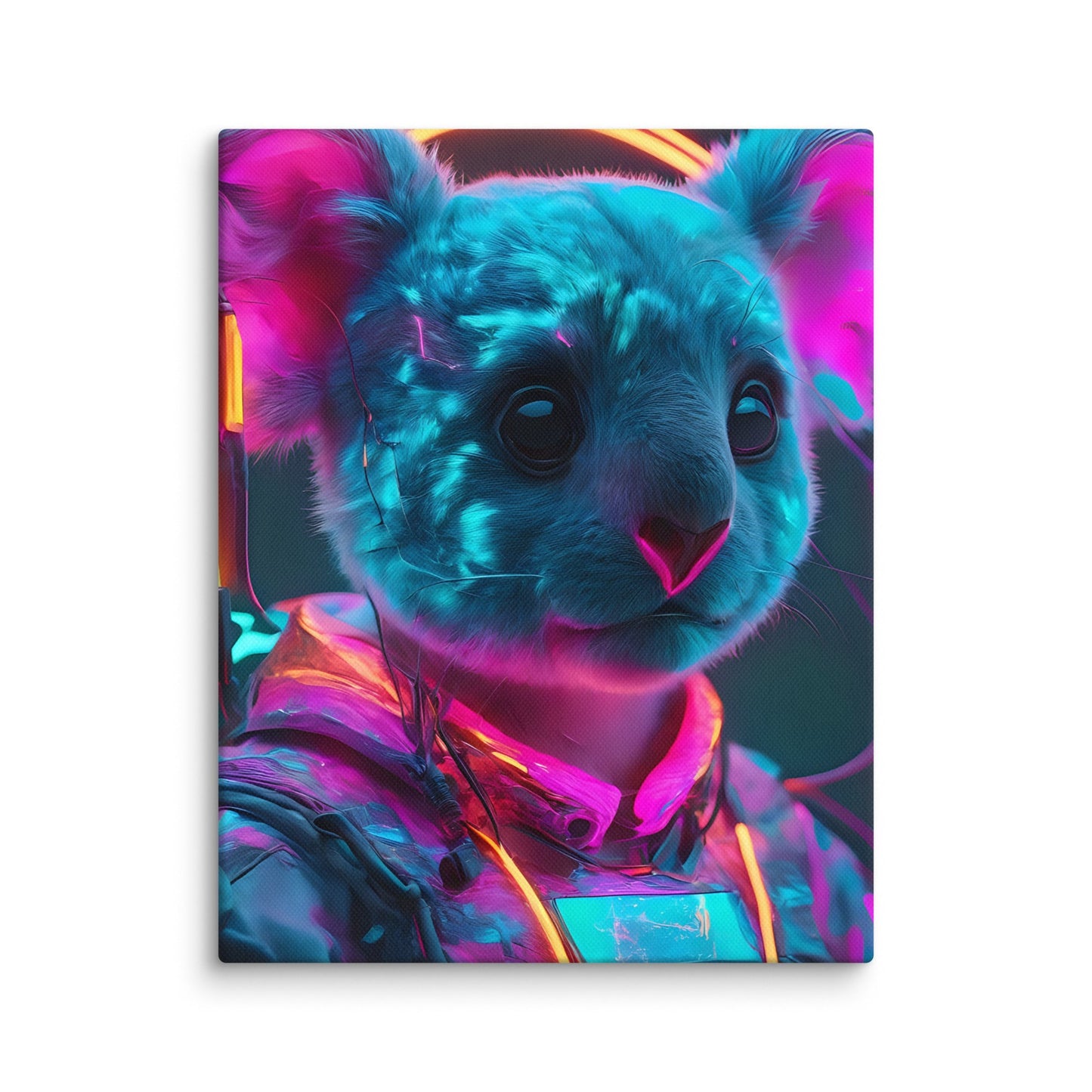 Electric Neon Koala Series - Wall Art - Day Off Mood