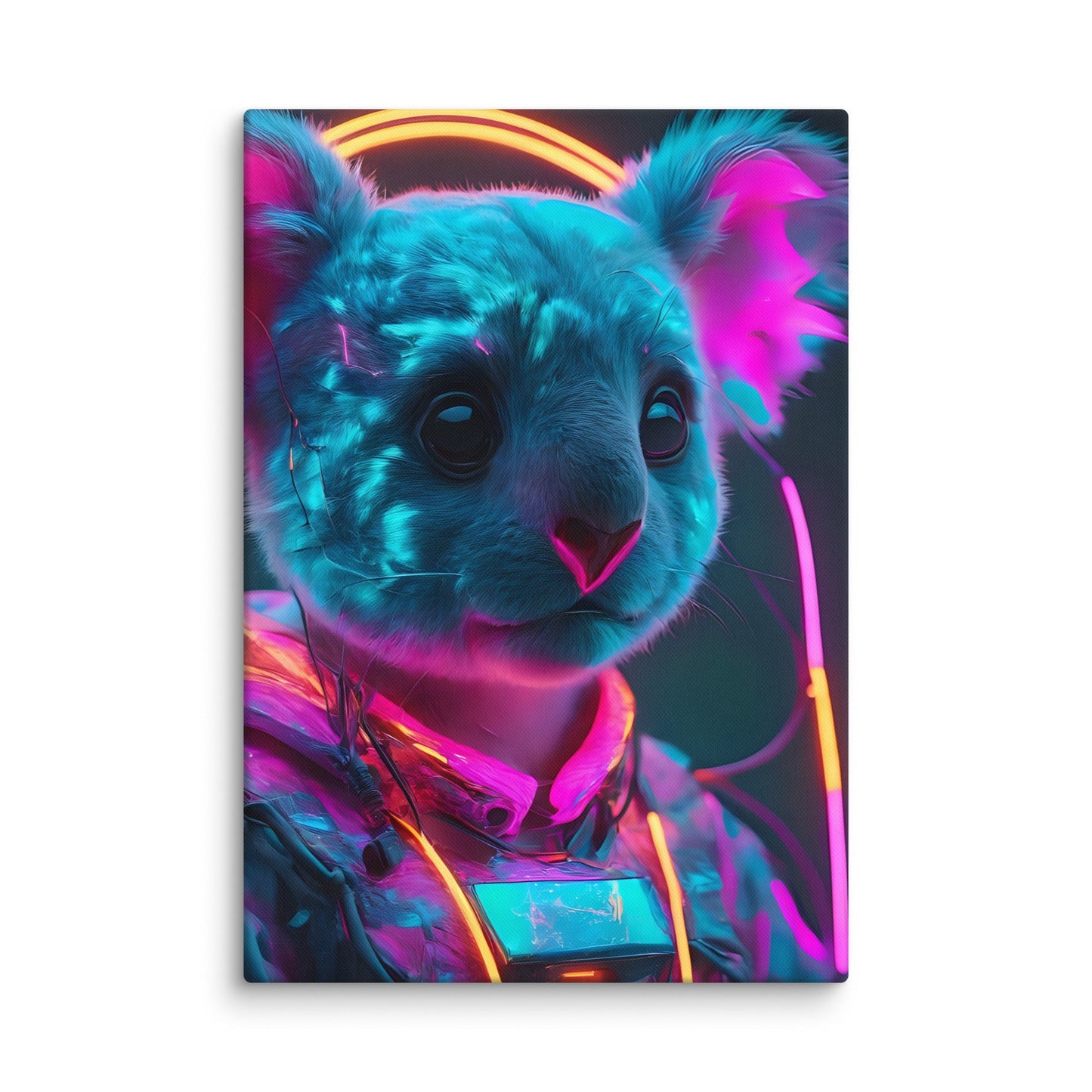 Electric Neon Koala Series - Wall Art - Day Off Mood