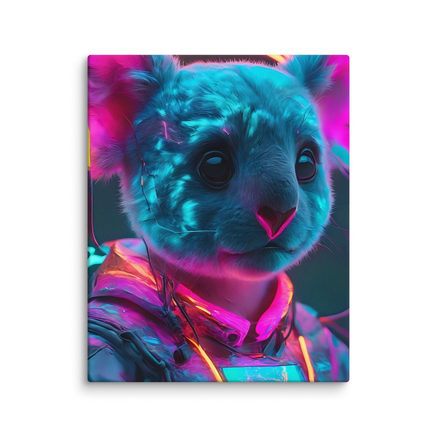 Electric Neon Koala Series - Wall Art - Day Off Mood