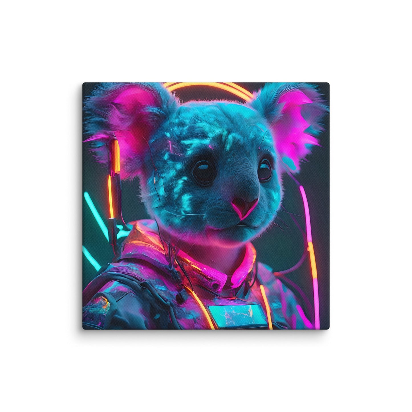 Electric Neon Koala Series - Wall Art - Day Off Mood