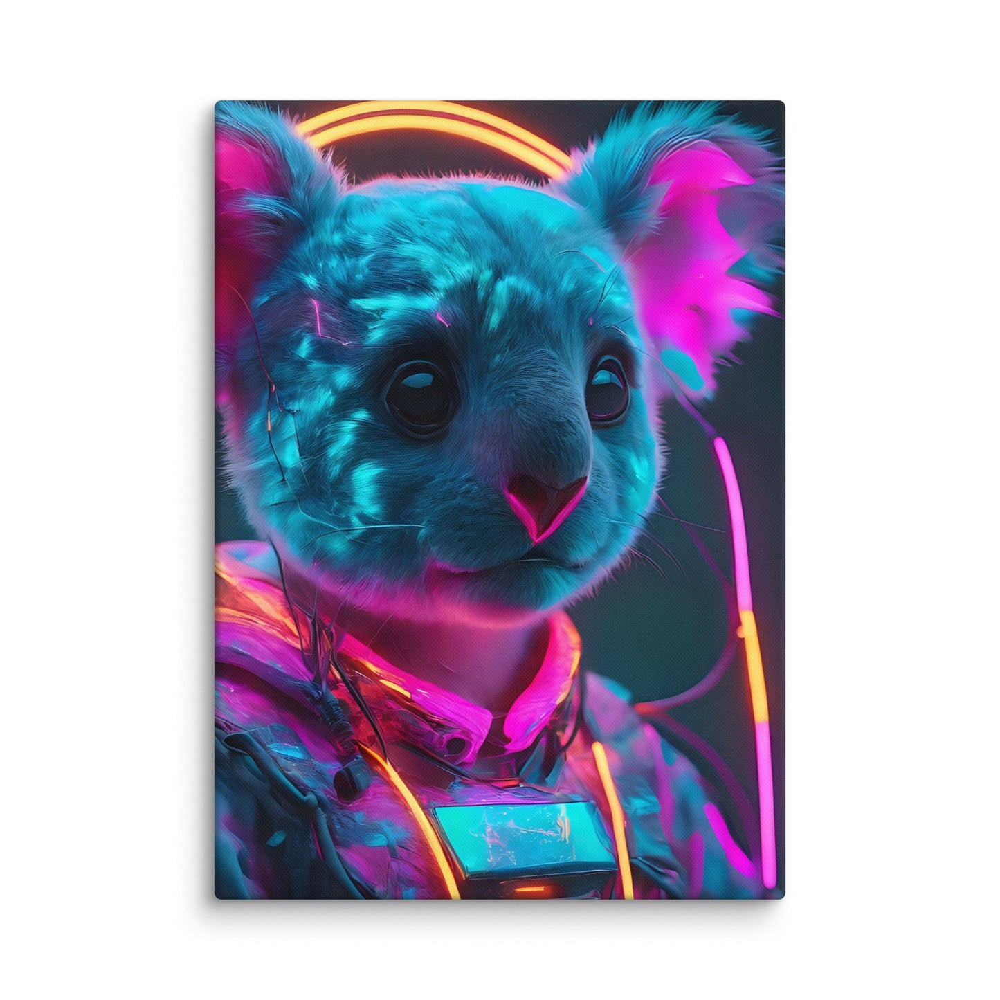 Electric Neon Koala Series - Wall Art - Day Off Mood