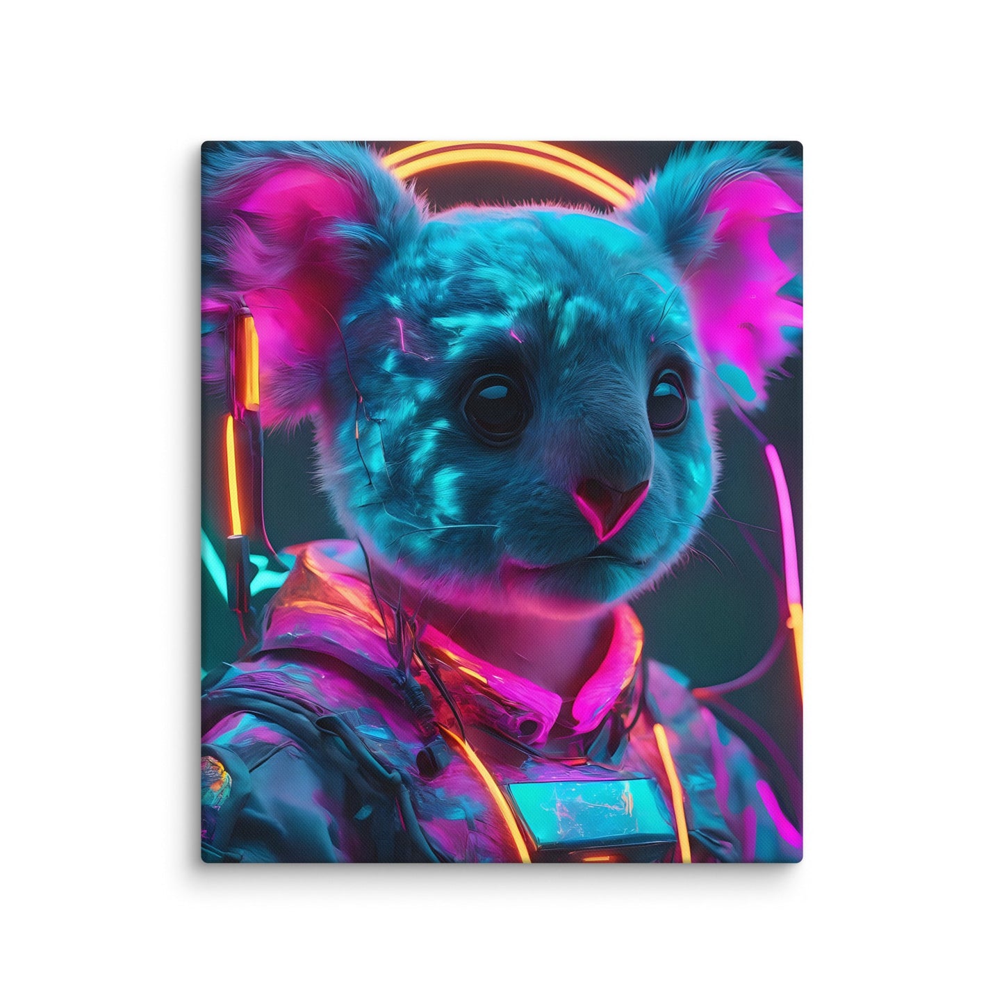 Electric Neon Koala Series - Wall Art - Day Off Mood