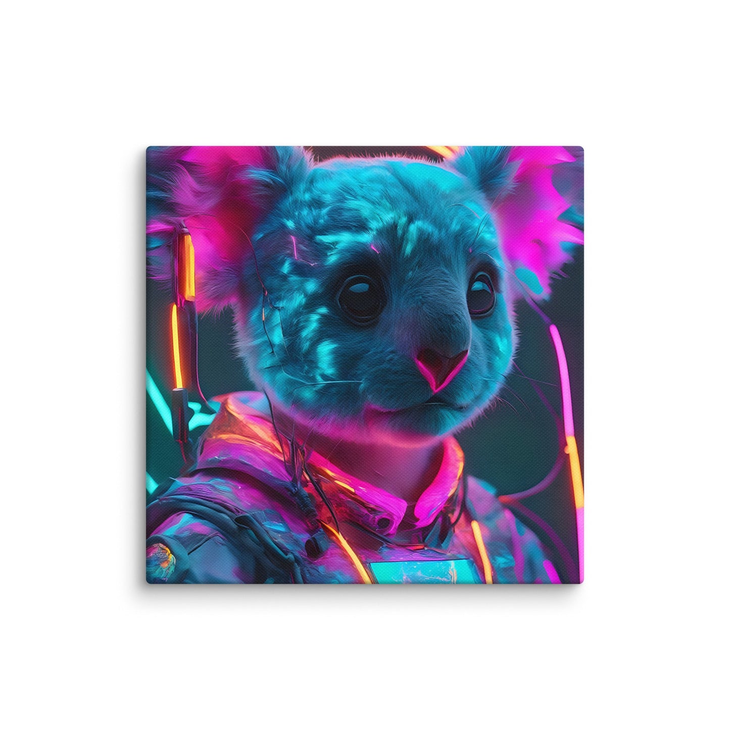 Electric Neon Koala Series - Wall Art - Day Off Mood