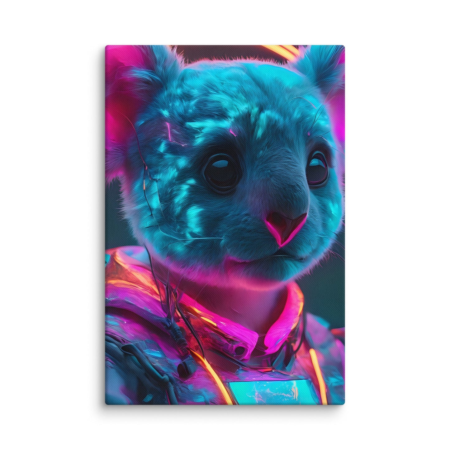 Electric Neon Koala Series - Wall Art - Day Off Mood