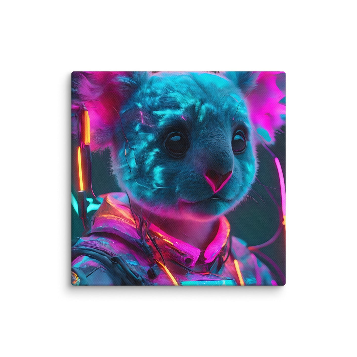 Electric Neon Koala Series - Wall Art - Day Off Mood