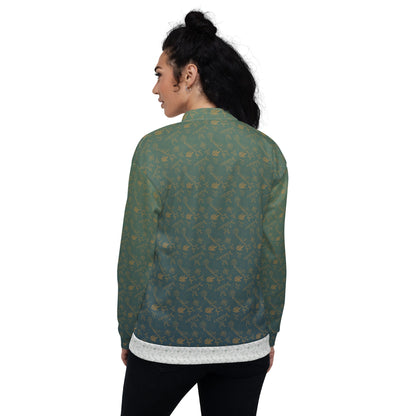 Unisex Bomber Jacket DOM Pattern - Day Off Mood