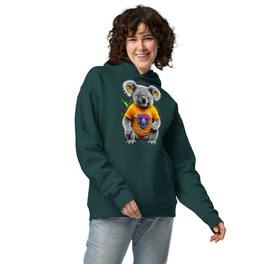 Unisex oversized hoodie - Koala Series - Day Off Mood