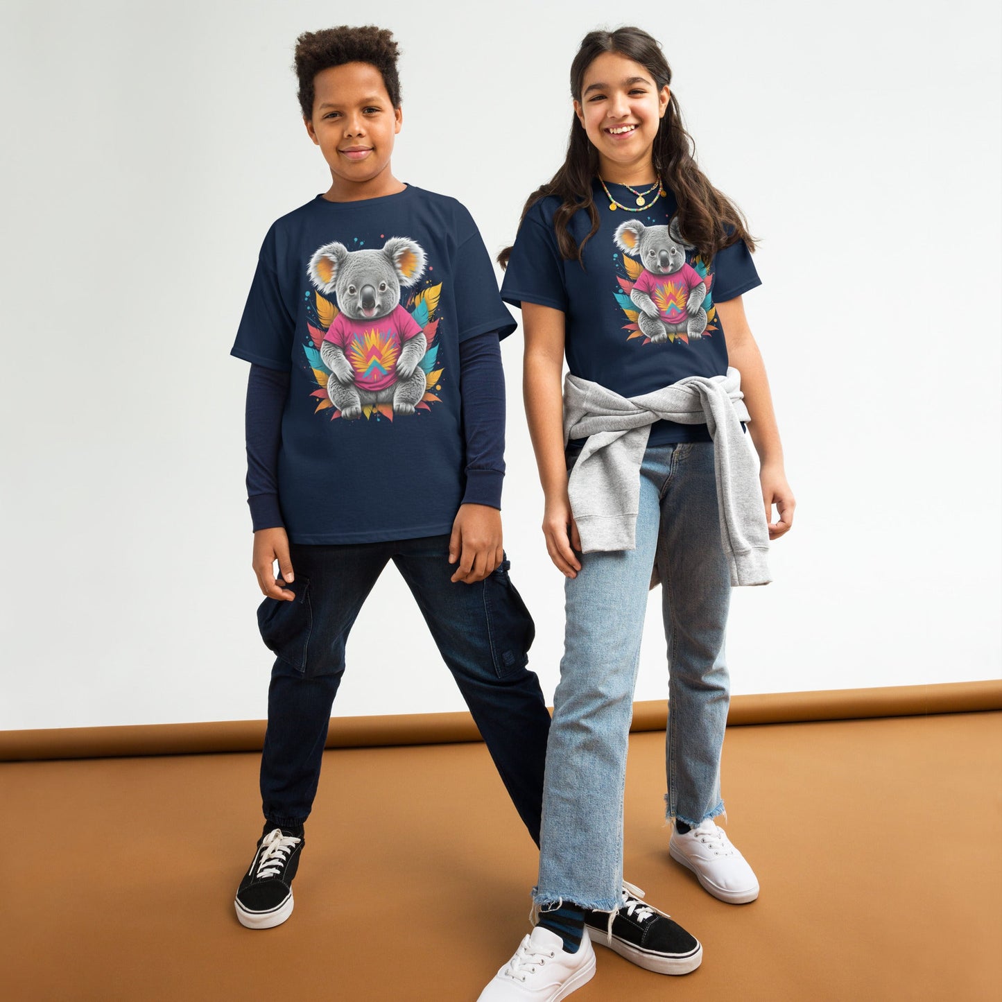 Youth Unisex T-shirt - Koala Series - Day Off Mood
