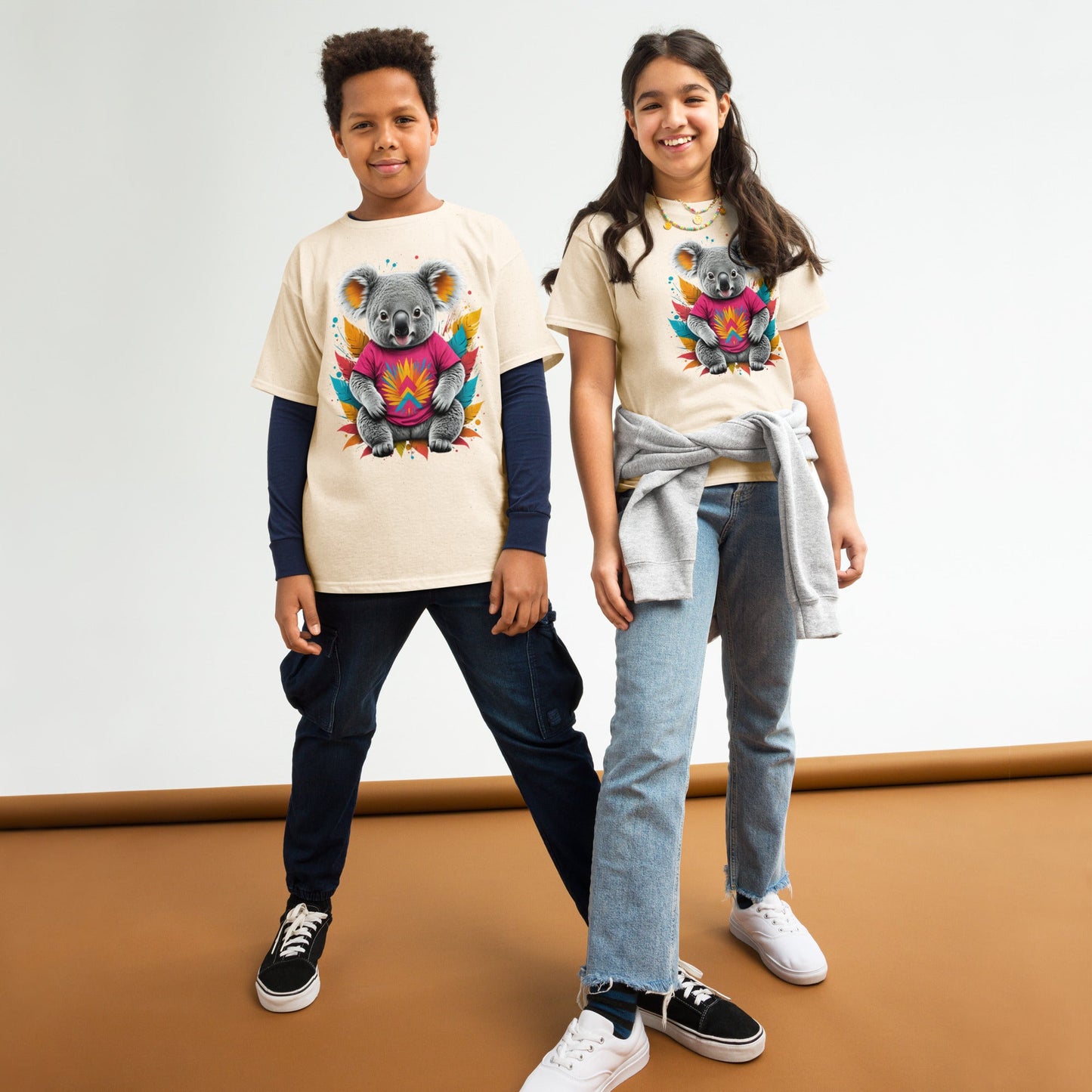 Youth Unisex T-shirt - Koala Series - Day Off Mood